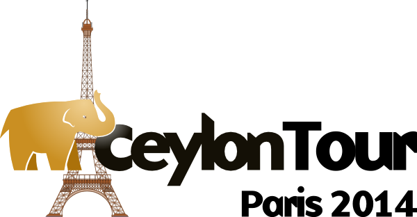 Ceylon Tour Paris 2014 logo